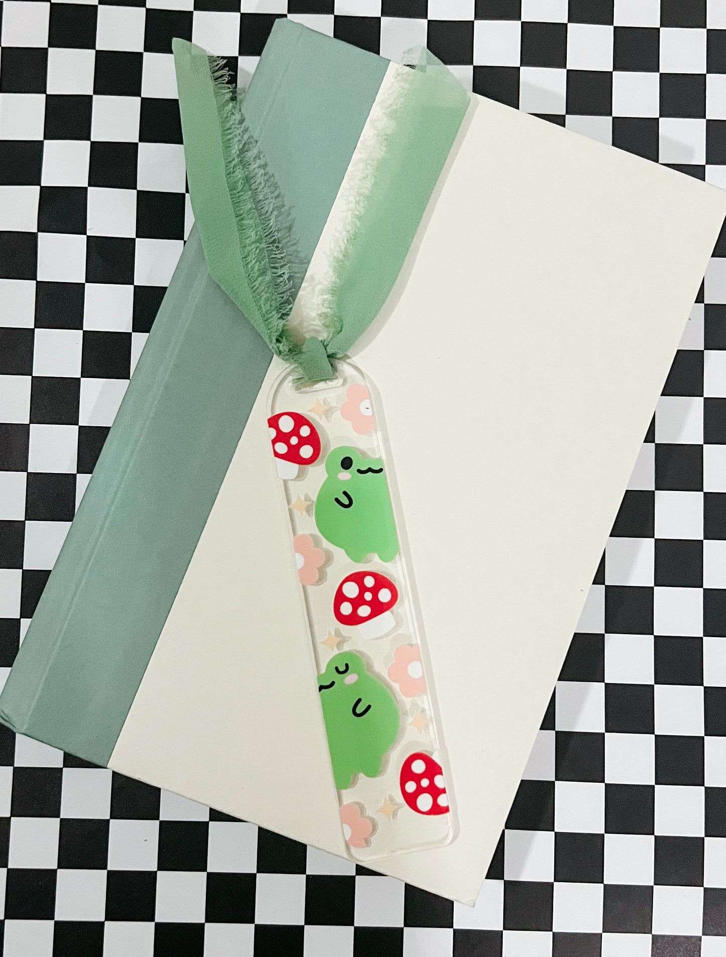 Kawaii Frog Bookmark