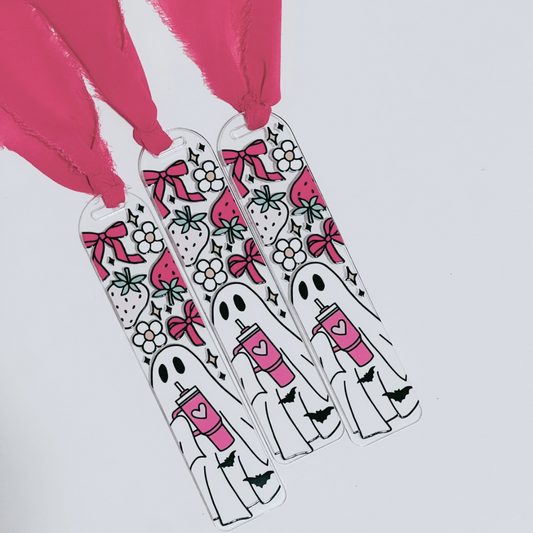 Coquette Ghost Bookmark